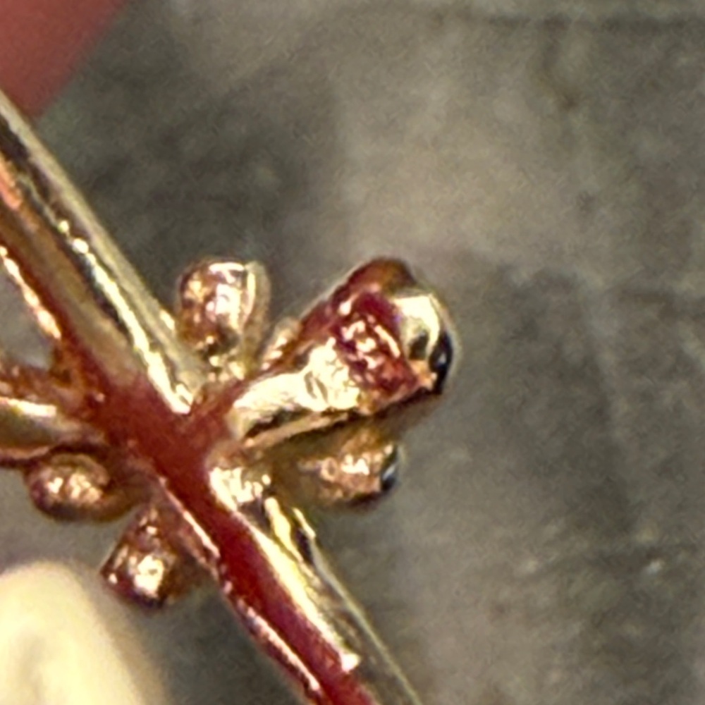Catbird 14k solid gold flower garland ring - Picture 5 of 5